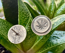 Load image into Gallery viewer, "Double Round Mary Jane Studs"