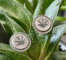 Load image into Gallery viewer, "Double Round Mary Jane Studs"