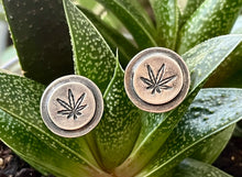 Load image into Gallery viewer, "Double Round Mary Jane Studs"