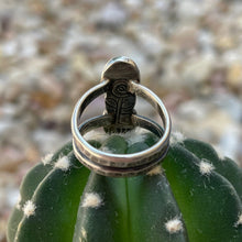 Load image into Gallery viewer, Amethyst Stamped Ring