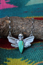 Load image into Gallery viewer, Large Death's Head Moth Necklace