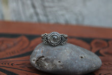 Load image into Gallery viewer, Rutilated Quartz Stamped Ring