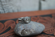 Load image into Gallery viewer, Rutilated Quartz Stamped Ring