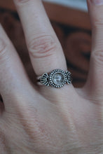Load image into Gallery viewer, Rutilated Quartz Stamped Ring
