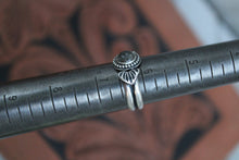 Load image into Gallery viewer, Rutilated Quartz Stamped Ring