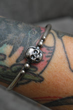 Load image into Gallery viewer, Skull & Ball Stacker Cuff