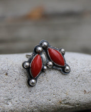 Load image into Gallery viewer, Coral Studs with Balls