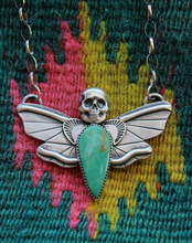 Load image into Gallery viewer, Large Death's Head Moth Necklace