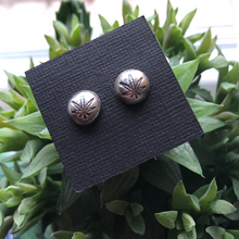 Load image into Gallery viewer, "Domed Mary Jane Studs"
