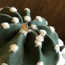 Load image into Gallery viewer, Sterling Heart Studs