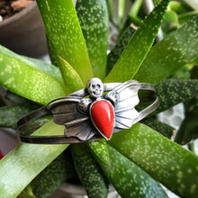 Load image into Gallery viewer, "Death's Head Moth Cuff"