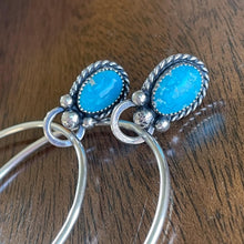 Load image into Gallery viewer, Roped Blue Ridge Hoops