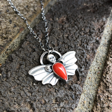 Load image into Gallery viewer, "Death's Head Moth Necklace"