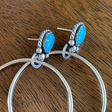 Load image into Gallery viewer, Roped Blue Ridge Hoops