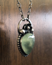 Load image into Gallery viewer, "Propagation" Prehnite Floral Necklace