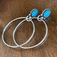 Load image into Gallery viewer, Roped Blue Ridge Hoops