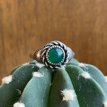 Load image into Gallery viewer, "Lucky Charm" Green Onyx Ring