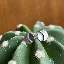 Load image into Gallery viewer, Tiny Crescent Moon Studs