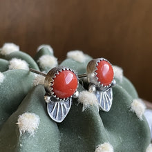 Load image into Gallery viewer, "Red Arrow" Stud Earrings
