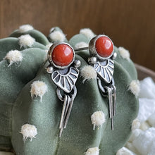 Load image into Gallery viewer, "Flame Thrower" Stud Earrings