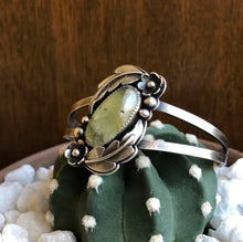 Load image into Gallery viewer, "Mother Knows Best" Prehnite Statement Cuff