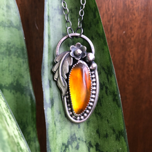 Load image into Gallery viewer, "Aw, Honey, Honey" Baltic Amber Floral Necklace