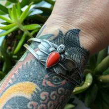 Load image into Gallery viewer, "Death's Head Moth Cuff"