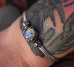 Labradorite Stacker Cuff