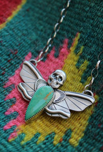 Large Death's Head Moth Necklace