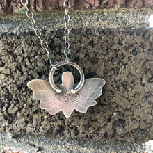 Load image into Gallery viewer, &quot;Death&#39;s Head Moth Necklace&quot;
