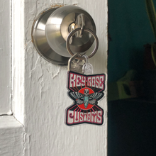 Load image into Gallery viewer, KRC Moth Logo Keychain
